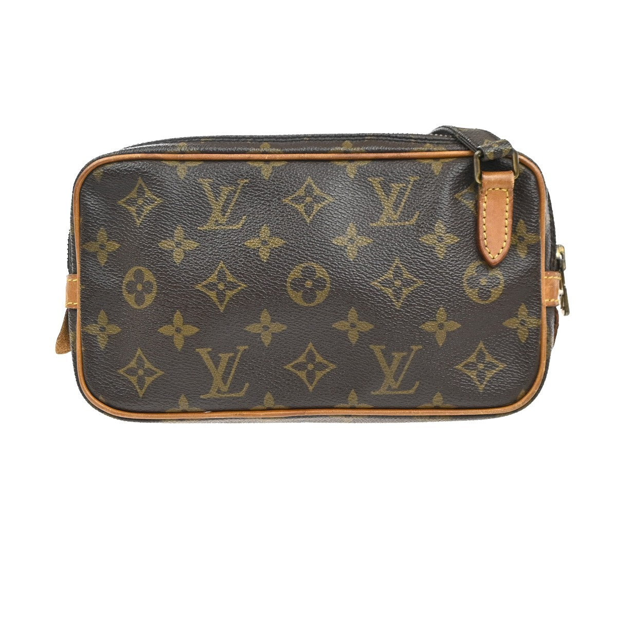 Louis Vuitton Pochette Marly Bandouliere Bag Monogram Canvas Brown Canvas Shoulder Bag Bag (Authentic Pre-Loved)