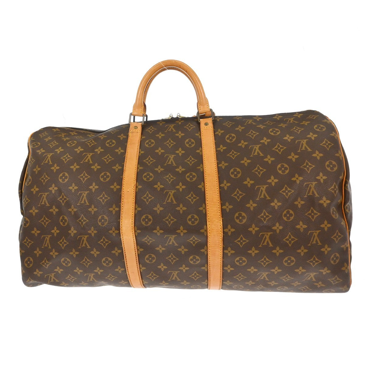 Louis Vuitton Louis Vuitton Keepall Bag Monogram Canvas Brown Canvas Travel Bag Bag (Pre-Loved)
