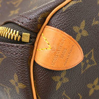 Louis Vuitton Keepall Bag Monogram Canvas Brown Canvas Travel Bag Bag (Authentic Pre-Loved)