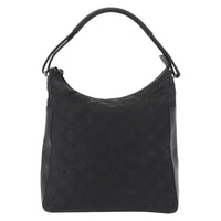 Gucci Vintage Hobo Gg Canvas Black Canvas Shoulder Bag Bag (Authentic Pre-Loved)