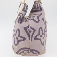 Louis Vuitton Tahitienne Cabas Canvas Purple Canvas Tote Bag Bag (Authentic Pre-Loved)
