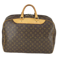 Louis Vuitton Alize Bag Monogram Canvas Brown Canvas Travel Bag Bag (Pre-Loved)