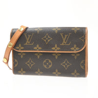 Louis Vuitton Florentine Waist Bag Monogram Canvas Brown Canvas Clutche & Pouche Bag (Pre-Loved)