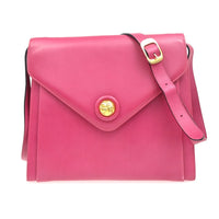 Salvatore Ferragamo Salvatore Ferragamo Vintage Shoulder Bag Leather Pink Leather Shoulder Bag Bag (Pre-Loved)