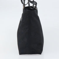 Salvatore Ferragamo Gancini Tote Nylon Black Nylon Tote Bag Bag (Pre-Loved)