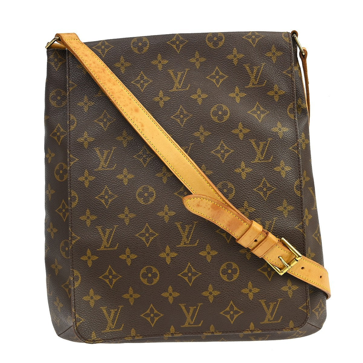 Louis Vuitton Louis Vuitton Musette Salsa Handbag Monogram Canvas Brown Canvas Shoulder Bag Bag (Pre-Loved)