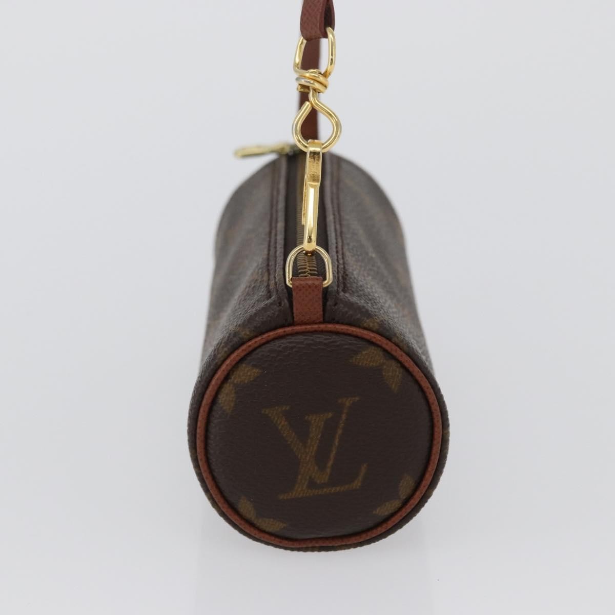 Louis Vuitton Papillon Pochette Monogram Canvas Brown Canvas Clutche & Pouche Bag (Authentic Pre-Loved)