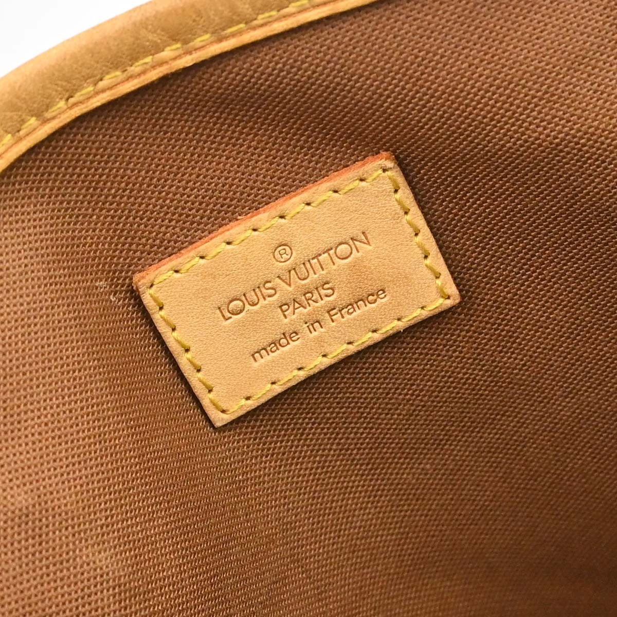 Louis Vuitton Batignolles Handbag Monogram Canvas Brown Canvas Tote Bag Bag (Pre-Loved)