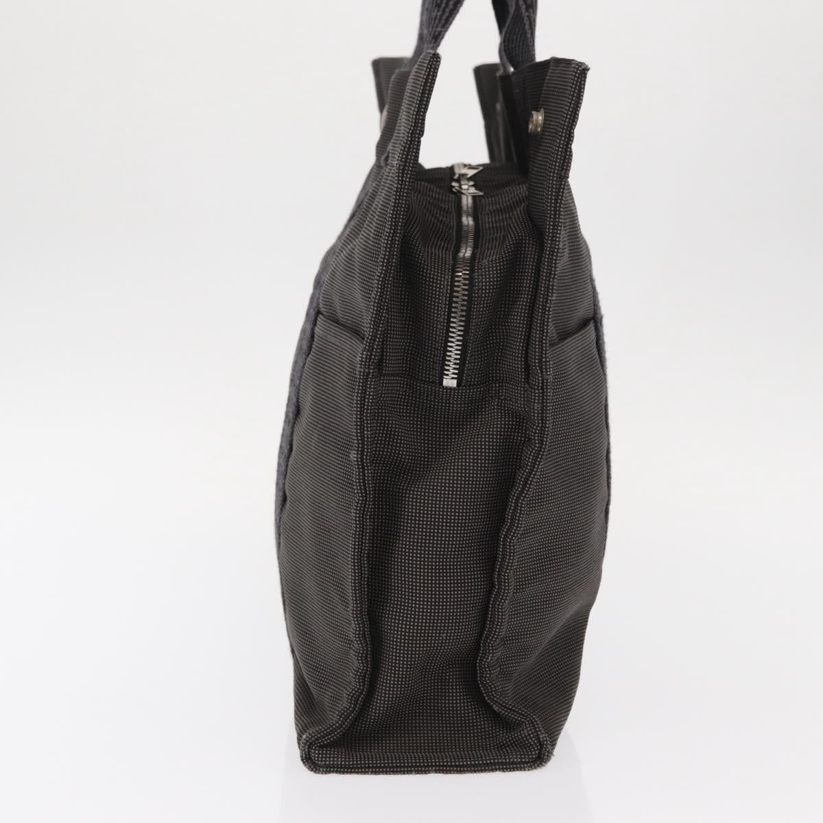 Hermes Fourre-Tout Herline Fourre-Tout Herline Gray Canvas Tote Bag Bag (Pre-Loved)