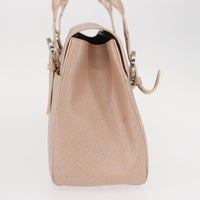 Salvatore Ferragamo Gancini Shoulder Bag Leather Pink Leather Shoulder Bag Bag (Pre-Loved)