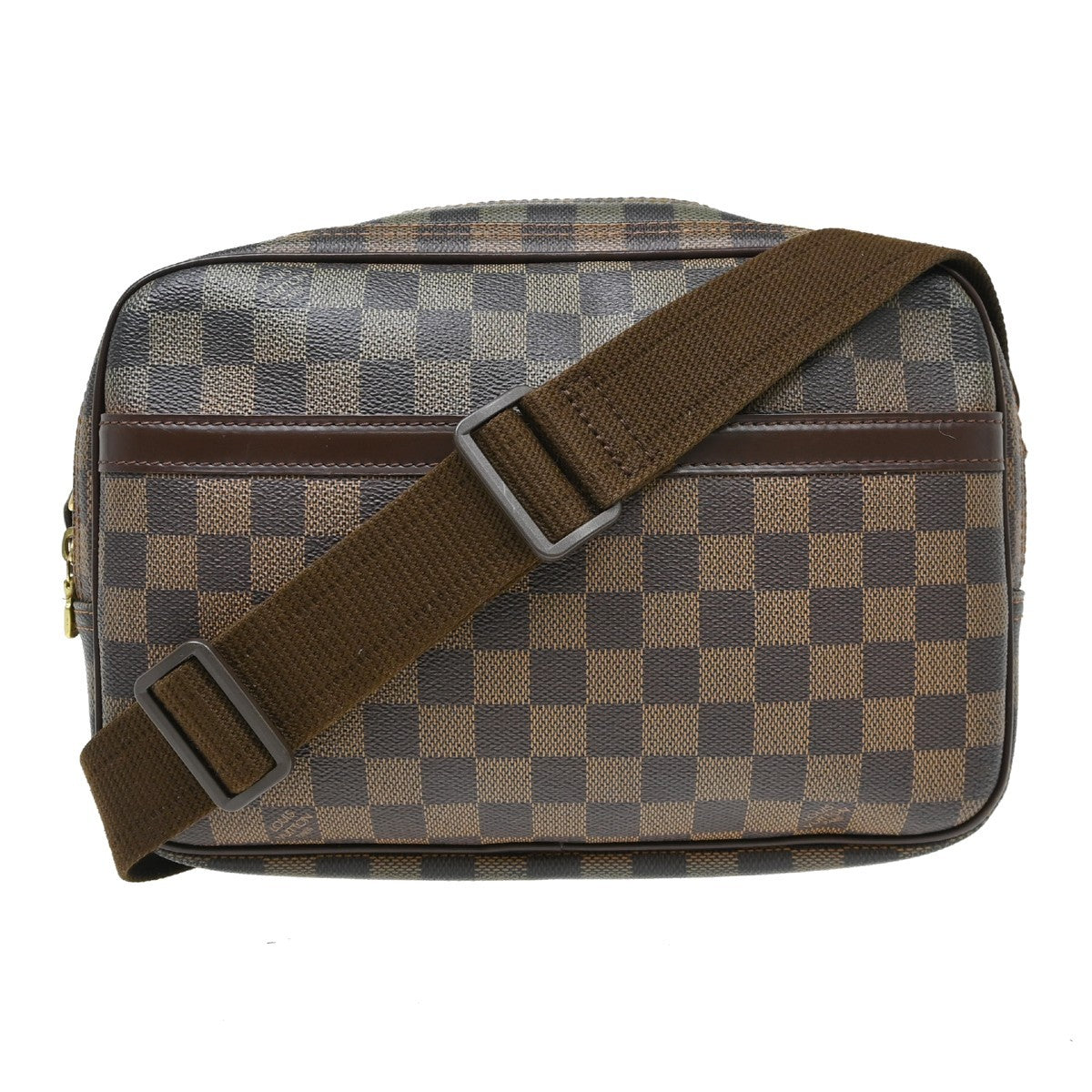 Louis Vuitton Reporter Bag Damier Brown Canvas Shoulder Bag Bag (Authentic Pre-Loved)