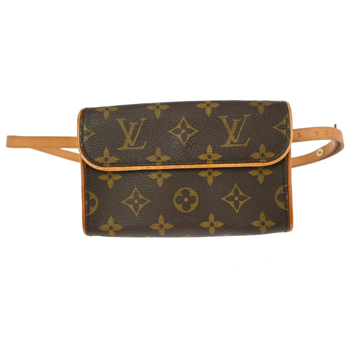 Louis Vuitton Louis Vuitton Florentine Waist Bag Monogram Canvas Brown Canvas Clutche & Pouche Bag (Pre-Loved)