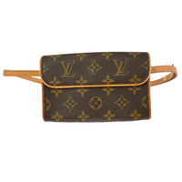 Louis Vuitton Louis Vuitton Florentine Waist Bag Monogram Canvas Brown Canvas Clutche & Pouche Bag (Pre-Loved)