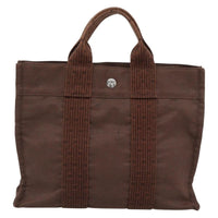Hermes Fourre-Tout Herline Fourre-Tout Herline Brown Canvas Tote Bag Bag (Pre-Loved)
