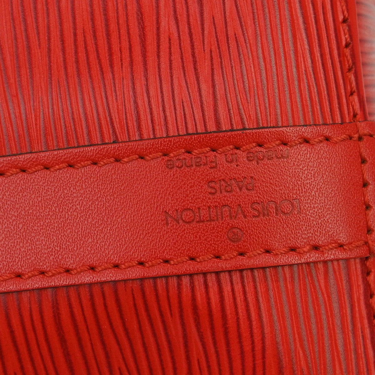 Louis Vuitton Louis Vuitton Petit Noe Handbag Epi Leather Red Leather Shoulder Bag Bag (Pre-Loved)