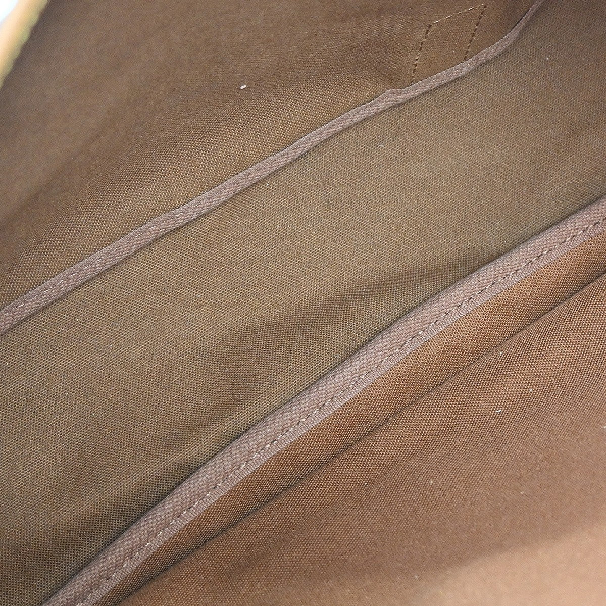 Louis Vuitton Louis Vuitton Saumur Handbag Monogram Canvas Brown Canvas Shoulder Bag Bag (Pre-Loved)