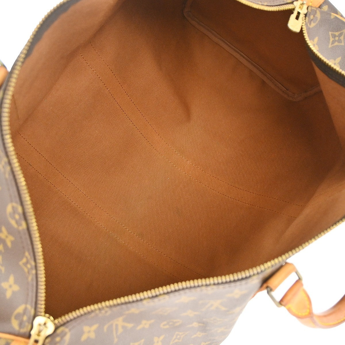 Louis Vuitton Louis Vuitton Keepall Bag Monogram Canvas Brown Canvas Travel Bag Bag (Pre-Loved)