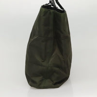 Prada Vintage Shoulder Bag Tessuto Khaki Nylon Shoulder Bag Bag (Authentic Pre-Loved)