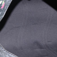Louis Vuitton Keepall Bandouliere Bag Limited Edition Foliage Monogram Eclipse Black Canvas Travel Bag Bag (Pre-Loved)