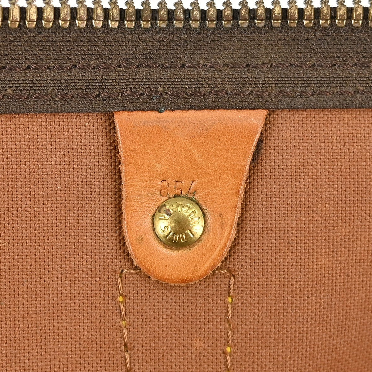 Louis Vuitton Louis Vuitton Keepall Bag Monogram Canvas Brown Canvas Travel Bag Bag (Pre-Loved)