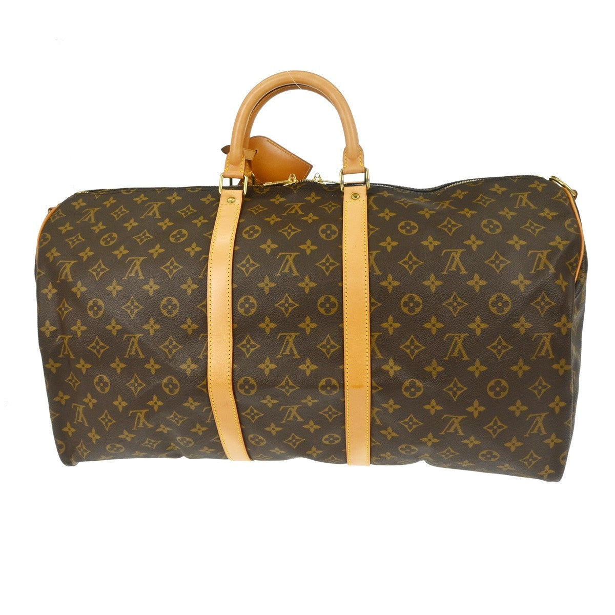 Louis Vuitton Louis Vuitton Keepall Bandouliere Bag Monogram Canvas Brown Canvas Travel Bag Bag (Authentic Pre-Loved)