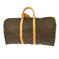 Louis Vuitton Louis Vuitton Keepall Bandouliere Bag Monogram Canvas Brown Canvas Travel Bag Bag (Authentic Pre-Loved)