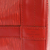 Louis Vuitton Noe Handbag Epi Leather Red Leather Shoulder Bag Bag (Authentic Pre-Loved)
