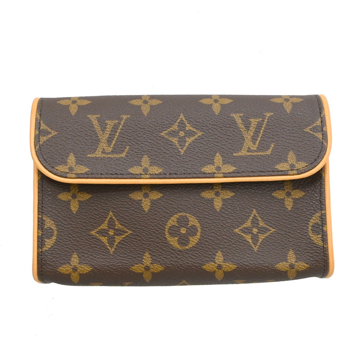 Louis Vuitton Louis Vuitton Florentine Waist Bag Monogram Canvas Brown Canvas Clutche & Pouche Bag (Pre-Loved)
