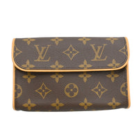 Louis Vuitton Louis Vuitton Florentine Waist Bag Monogram Canvas Brown Canvas Clutche & Pouche Bag (Pre-Loved)