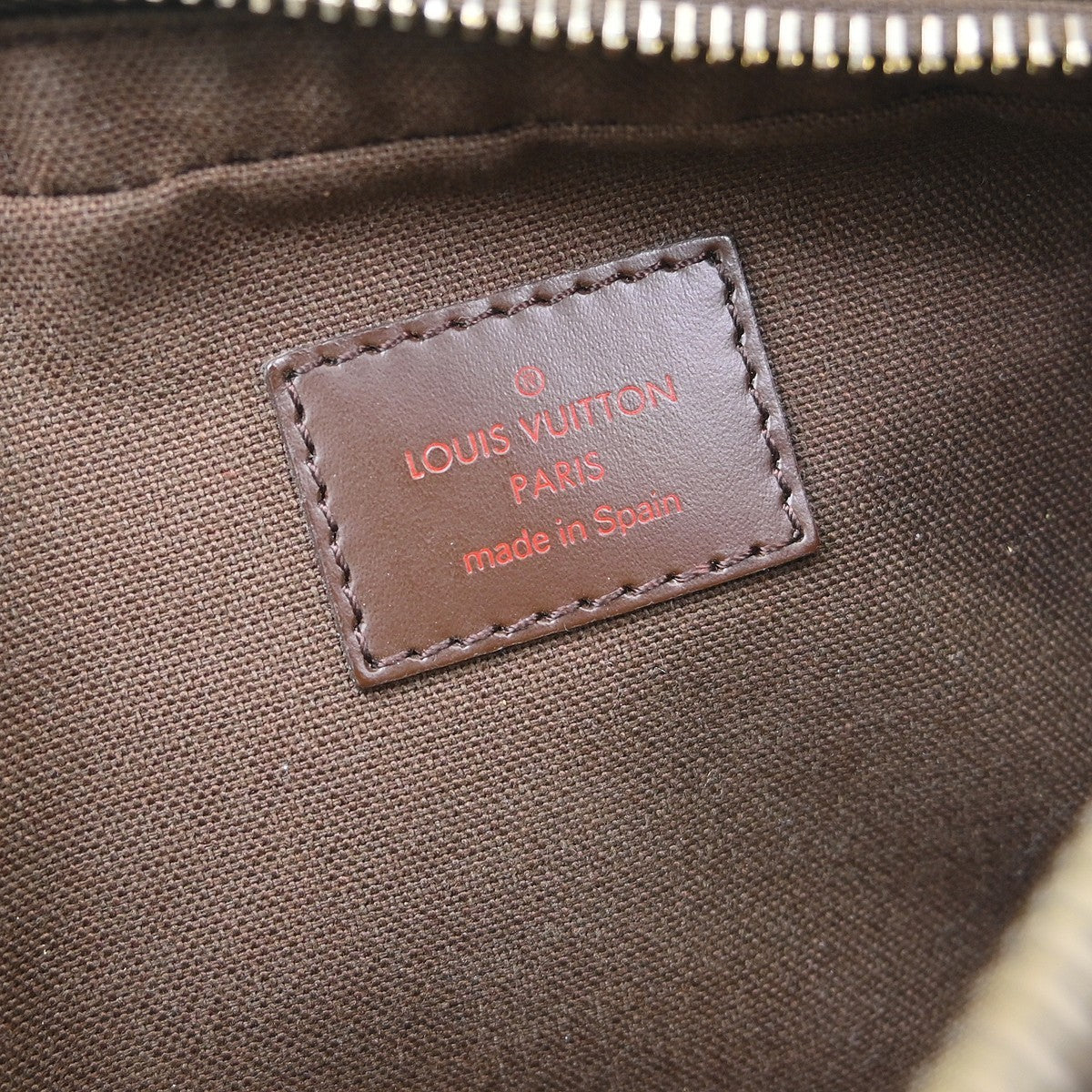 Louis Vuitton Geronimos Waist Bag Damier Brown Canvas Clutche & Pouche Bag (Pre-Loved)