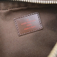 Louis Vuitton Geronimos Waist Bag Damier Brown Canvas Clutche & Pouche Bag (Pre-Loved)