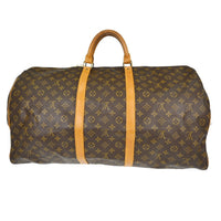 Louis Vuitton Louis Vuitton Keepall Bag Monogram Canvas Brown Canvas Travel Bag Bag (Pre-Loved)
