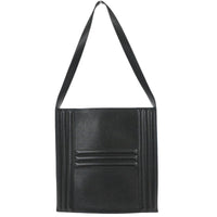 Hermes Cadena Bag Leather Black Leather Shoulder Bag Bag (Pre-Loved)
