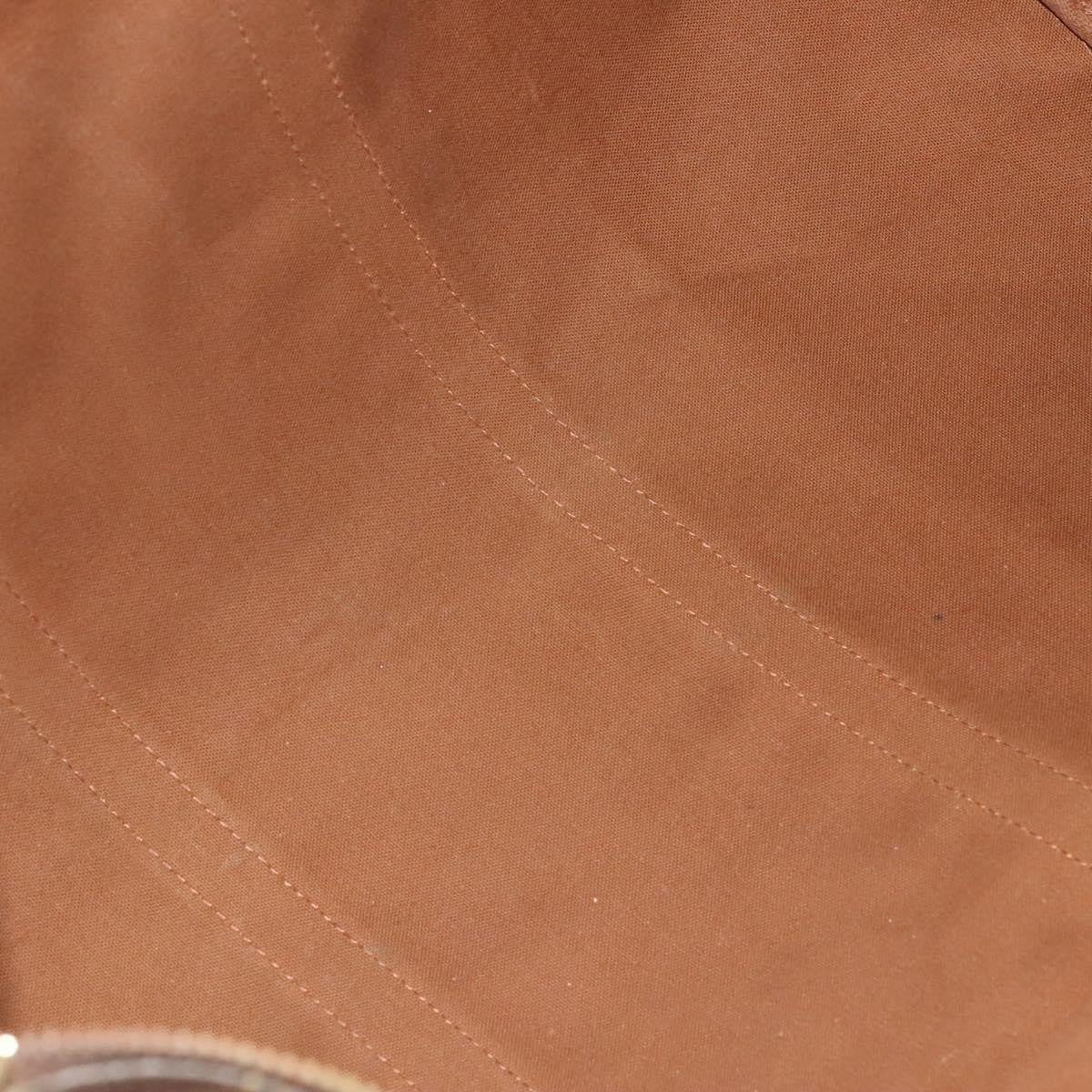 Louis Vuitton Keepall Bandouliere Bag Monogram Canvas Brown Canvas Travel Bag Bag (Pre-Loved)