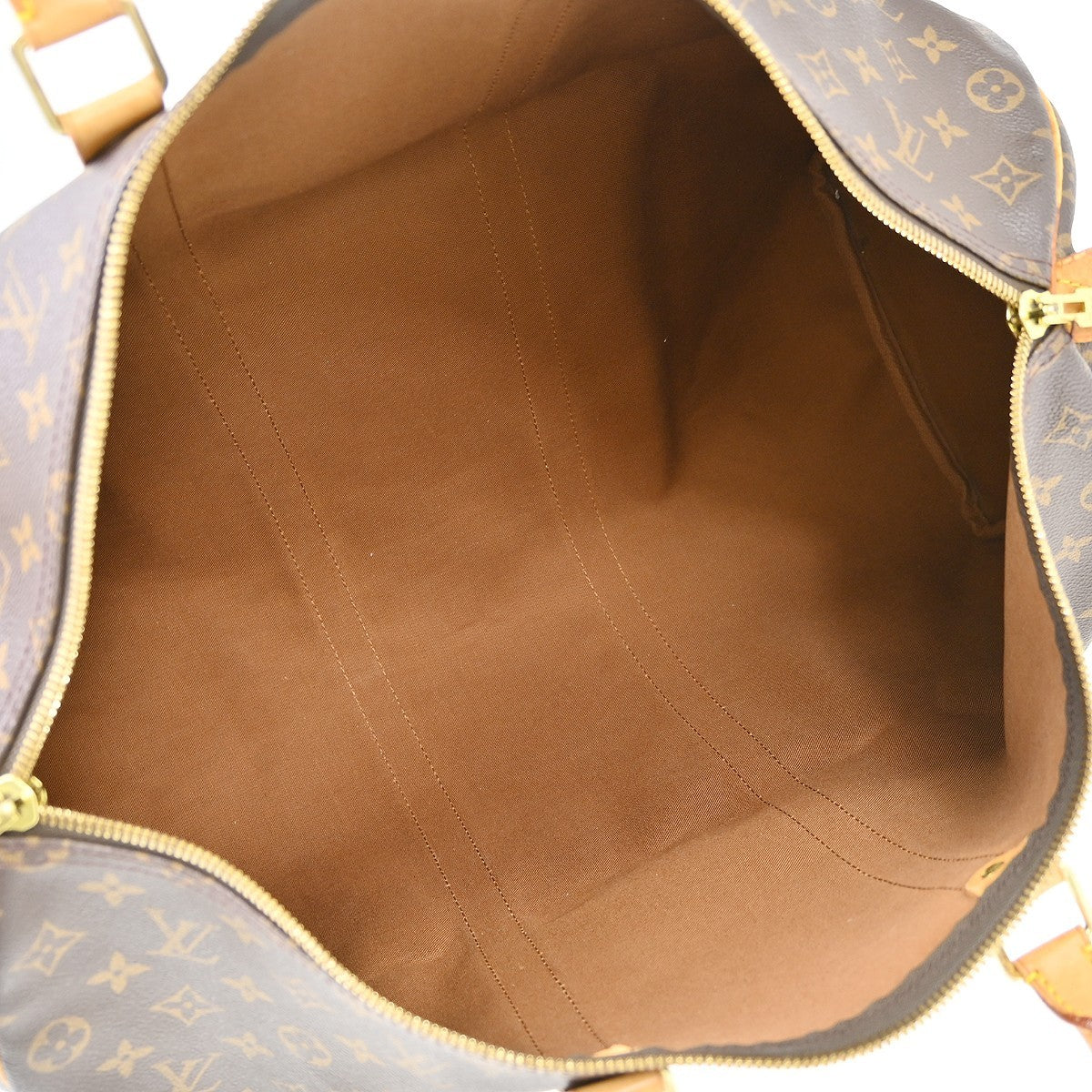 Louis Vuitton Louis Vuitton Keepall Bag Monogram Canvas Brown Canvas Travel Bag Bag (Pre-Loved)