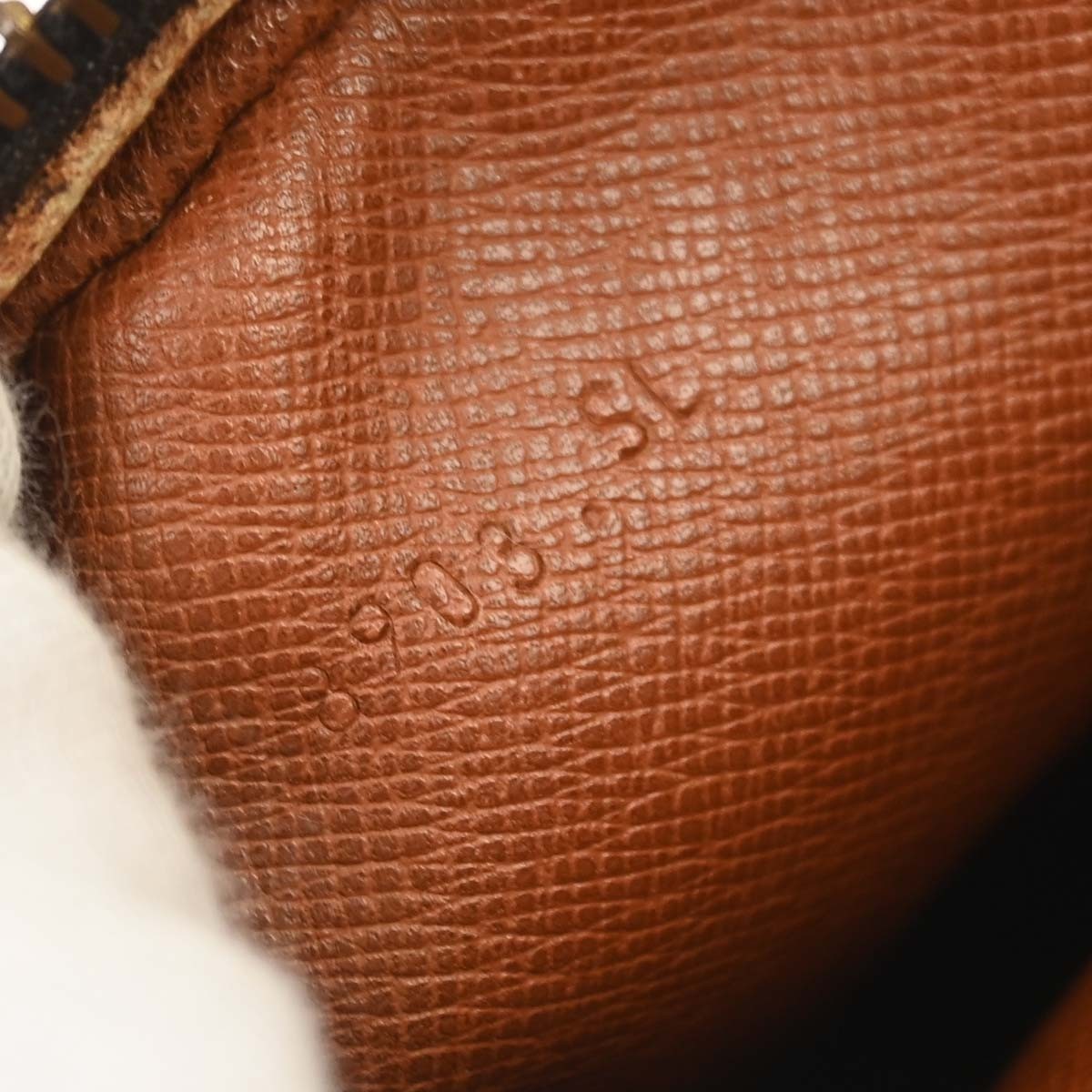 Louis Vuitton Danube Handbag Monogram Canvas Brown Canvas Clutche & Pouche Bag (Authentic Pre-Loved)