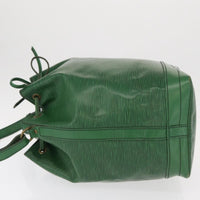 Louis Vuitton Noe Handbag Epi Leather Green Leather Shoulder Bag Bag (Authentic Pre-Loved)