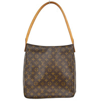 Louis Vuitton Louis Vuitton Monogram Looping Handbag Monogram Canvas Brown Canvas Shoulder Bag Bag (Pre-Loved)