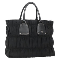 Prada Gaufre Tote Tessuto Black Nylon Bag (Authentic Pre-Loved)
