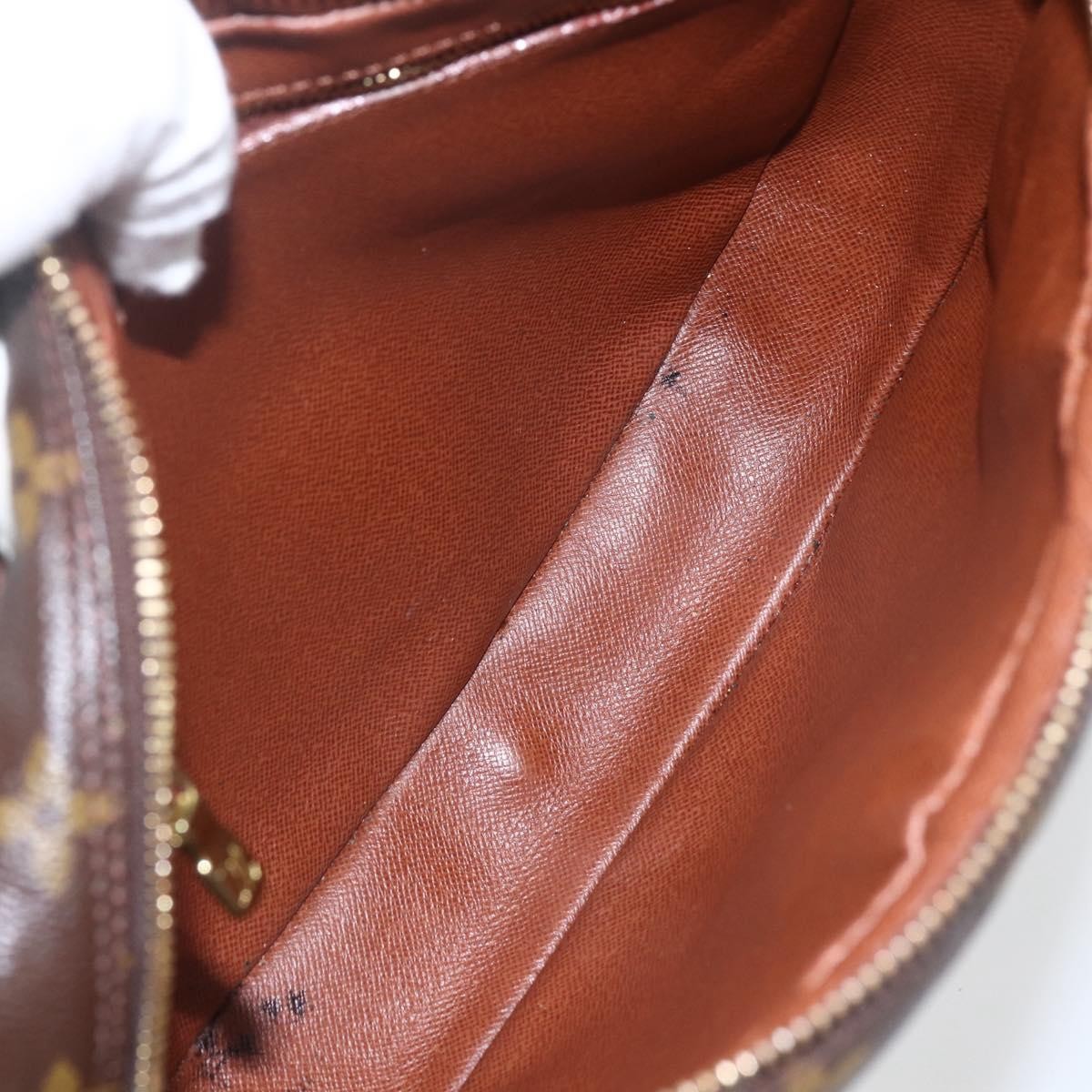 Louis Vuitton Jeune Fille Handbag Monogram Canvas Brown Canvas Shoulder Bag Bag (Pre-Loved)