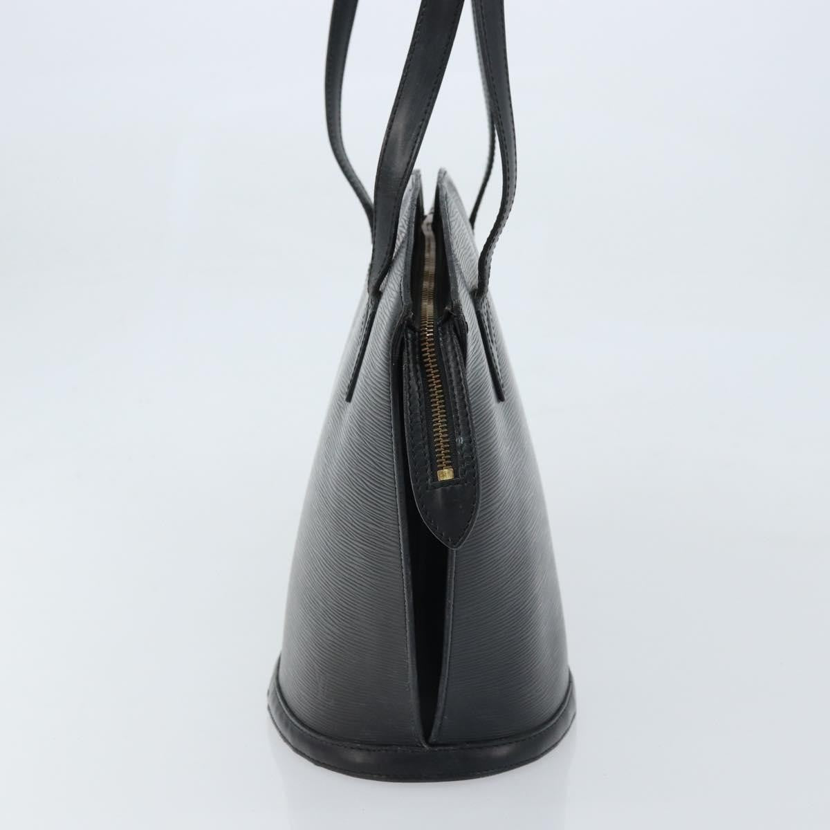 Louis Vuitton Saint Jacques Handbag Epi Leather Black Leather Shoulder Bag Bag (Authentic Pre-Loved)