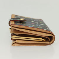 Louis Vuitton Portefeuille Viennois Monogram Canvas Black Canvas Wallets Accessory (Pre-Loved)