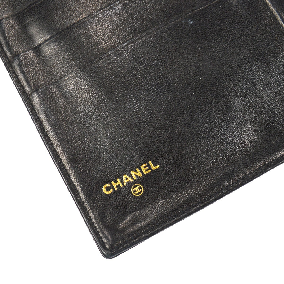 Chanel Timeless Cc French Wallet Caviar Black Leather Wallets Accessory (Pre-Loved)