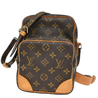 Louis Vuitton Amazone Bag Monogram Canvas Brown Canvas Shoulder Bag Bag (Authentic Pre-Loved)