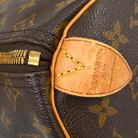 Louis Vuitton Keepall Bag Monogram Canvas Brown Canvas Travel Bag Bag (Authentic Pre-Loved)