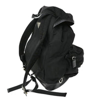 Prada Double Front Pocket Backpack Tessuto Black Nylon Backpack Bag (Authentic Pre-Loved)