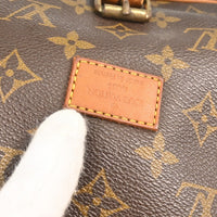 Louis Vuitton Saumur Handbag Monogram Canvas Brown Canvas Shoulder Bag Bag (Authentic Pre-Loved)