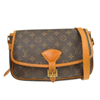 Louis Vuitton Sologne Handbag Monogram Canvas Brown Canvas Shoulder Bag Bag (Authentic Pre-Loved)