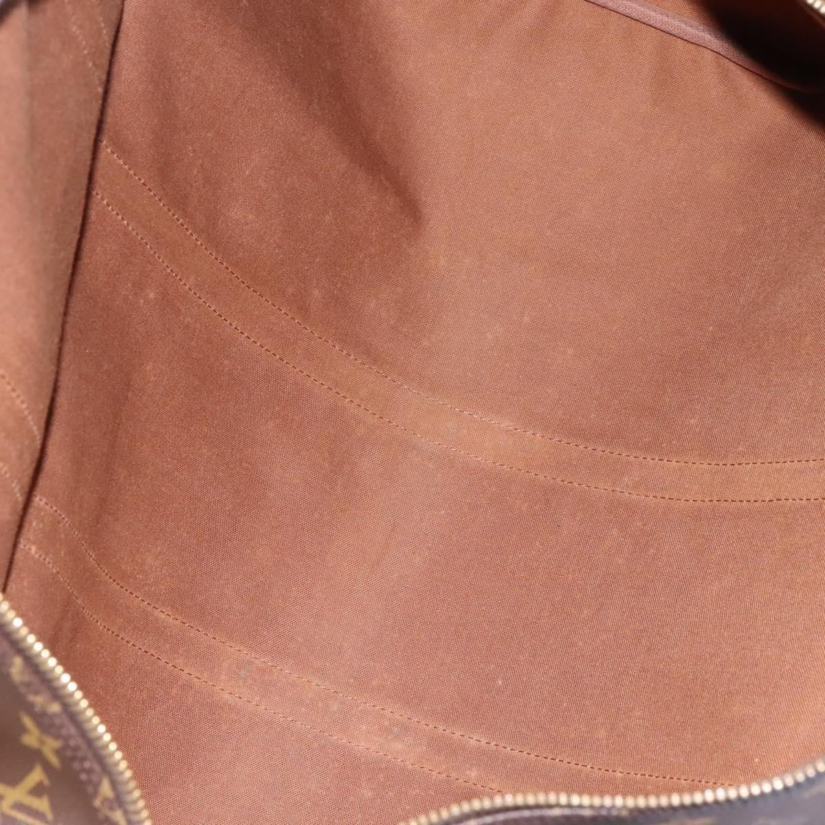 Louis Vuitton Keepall Bag Monogram Canvas Brown Canvas Travel Bag Bag (Pre-Loved)