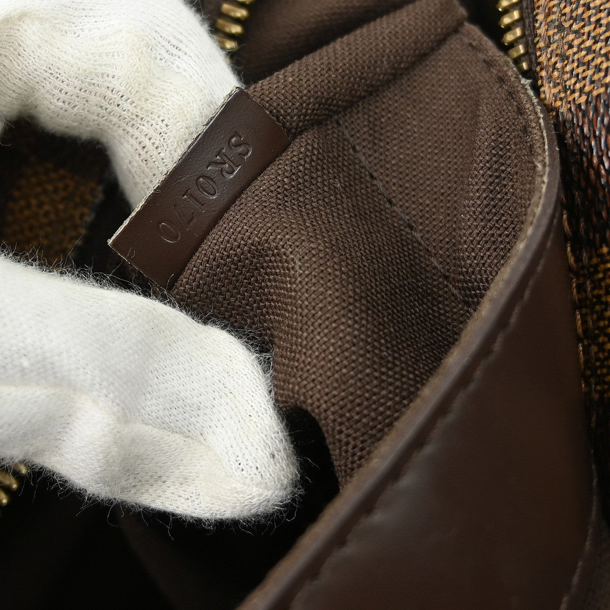 Louis Vuitton Louis Vuitton Naviglio Handbag Damier Brown Canvas Shoulder Bag Bag (Pre-Loved)